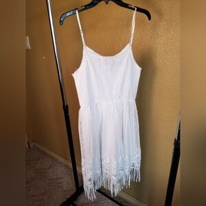 GB Girls White Lace Dress